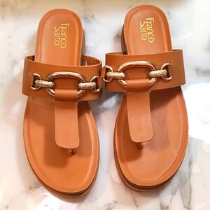 FRANCO SARTO BRIELLE WEDGE SANDAL - Women's Size 10M